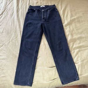 Abercrombie & Fitch Curve Love High Rise Dad Jeans